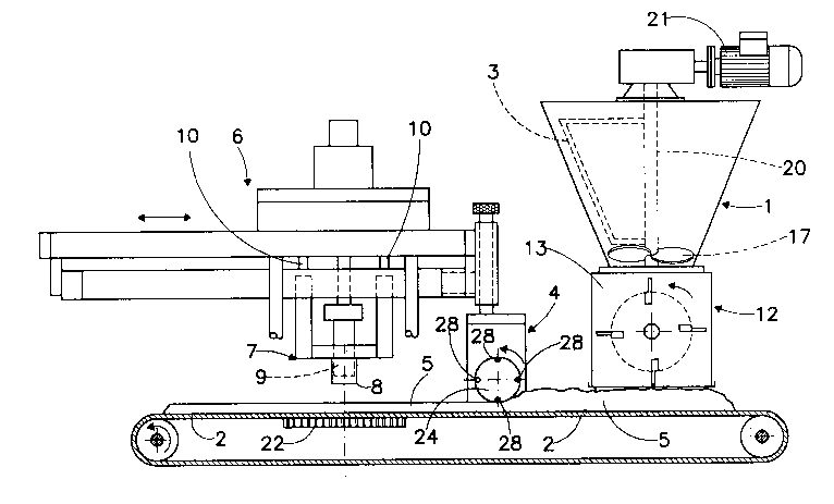 A single figure which represents the drawing illustrating the invention.